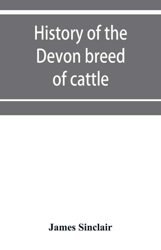 History of the Devon breed of cattle