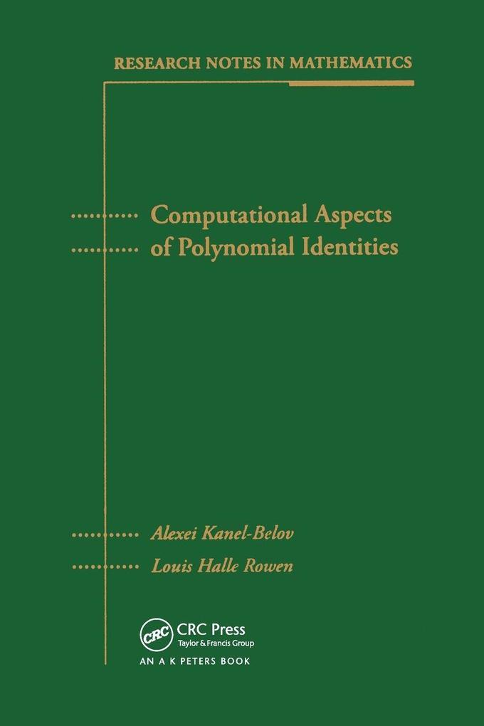 Computational Aspects of Polynomial Identities