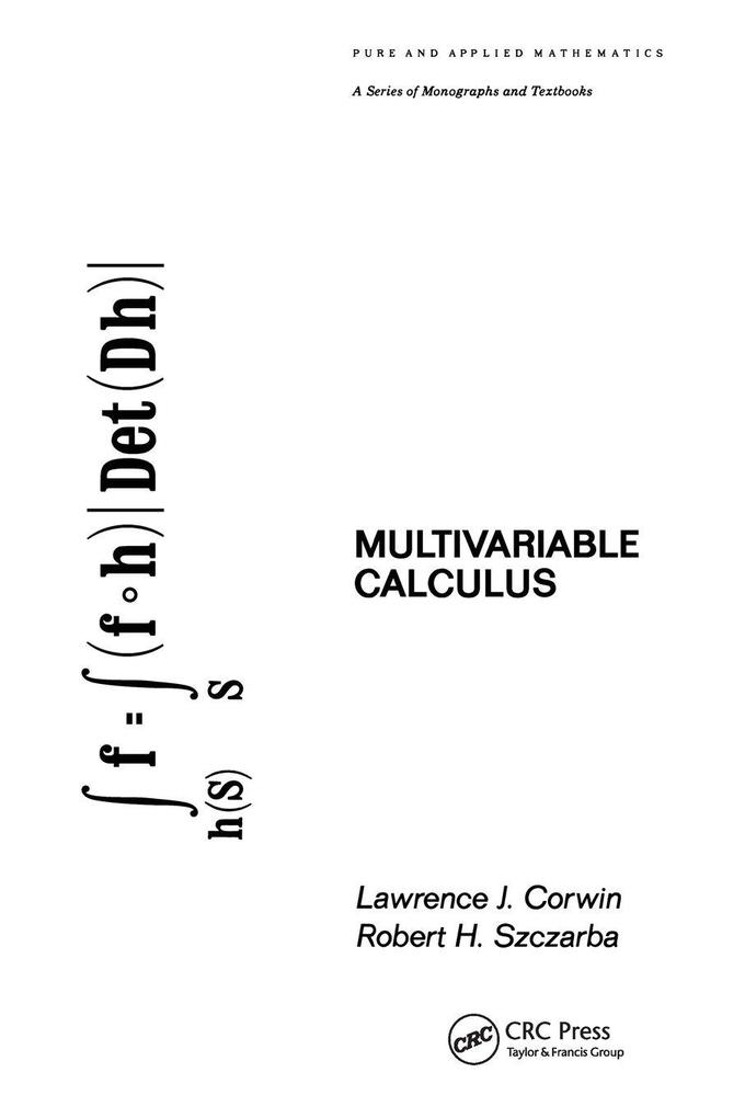 Multivariable Calculus