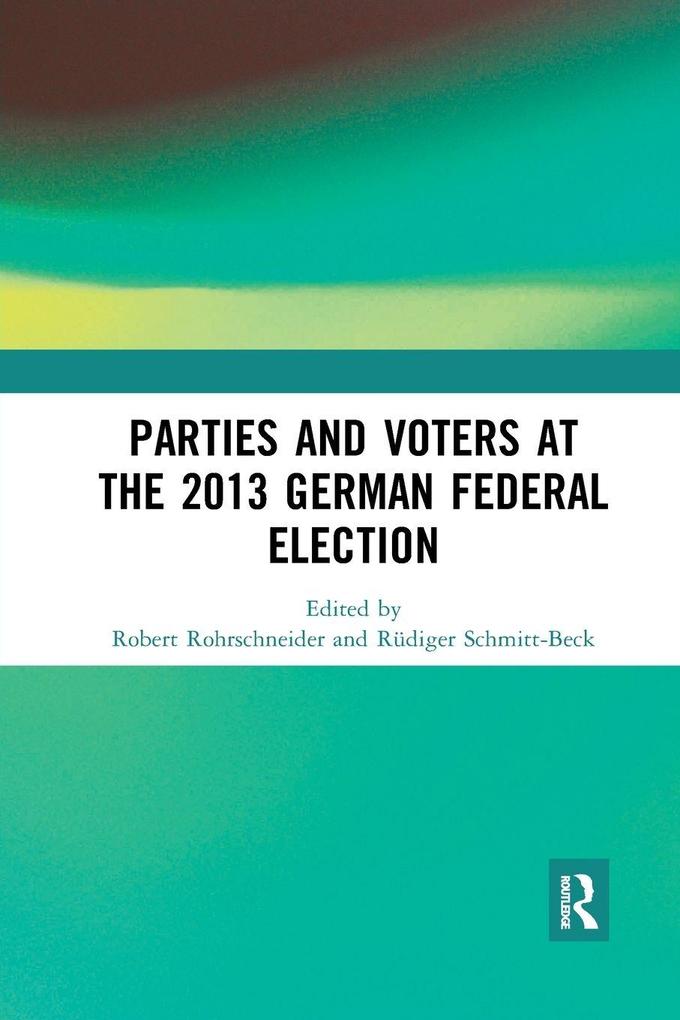 Parties and Voters at the 2013 German Federal Election