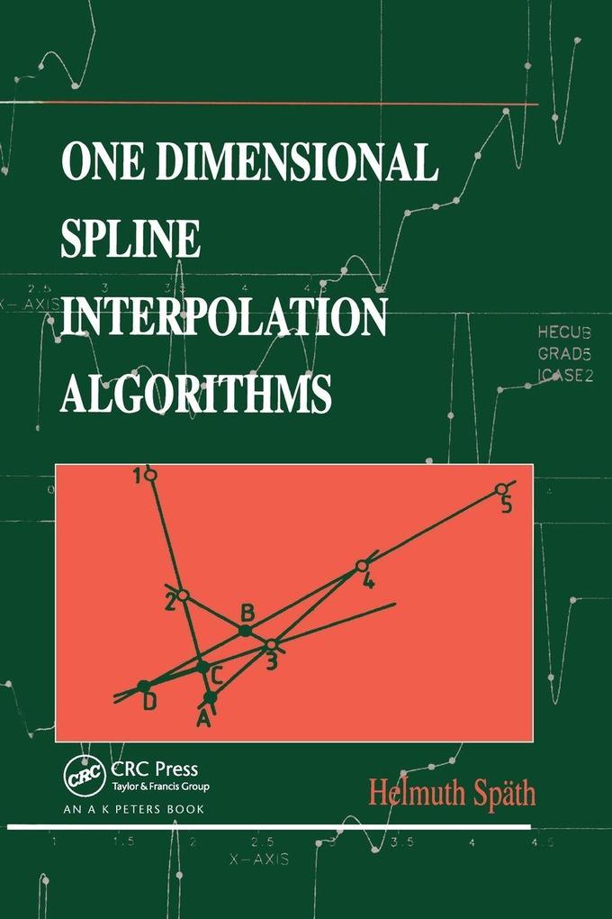One Dimensional Spline Interpolation Algorithms