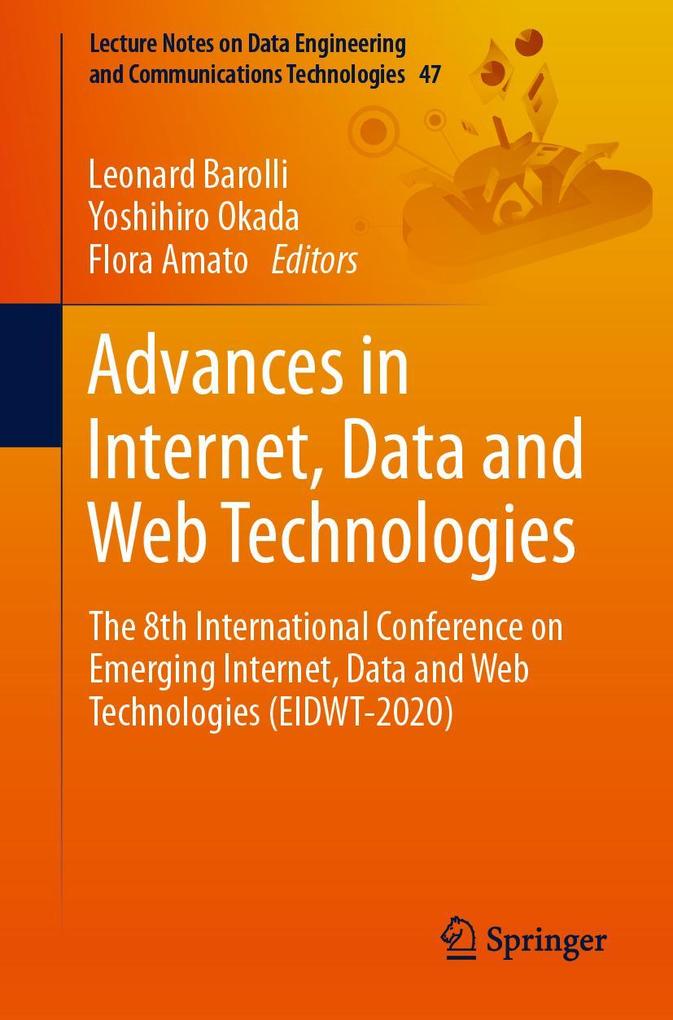 Advances in Internet Data and Web Technologies