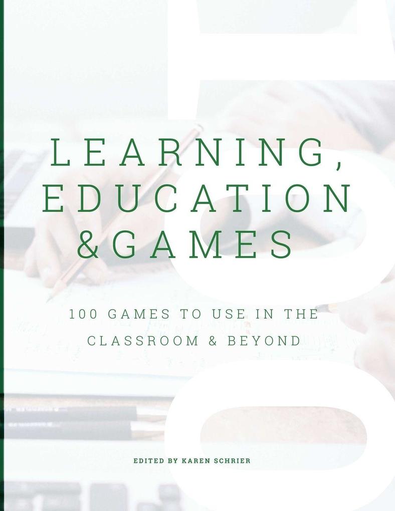 Learning Education & Games Volume 3