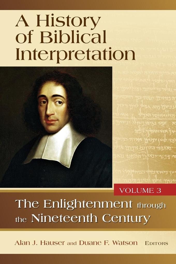 History of Biblical Interpretation Volume 3