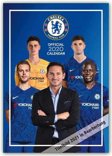 Chelsea FC 2021 - A3 Format Posterkalender (Kalender)