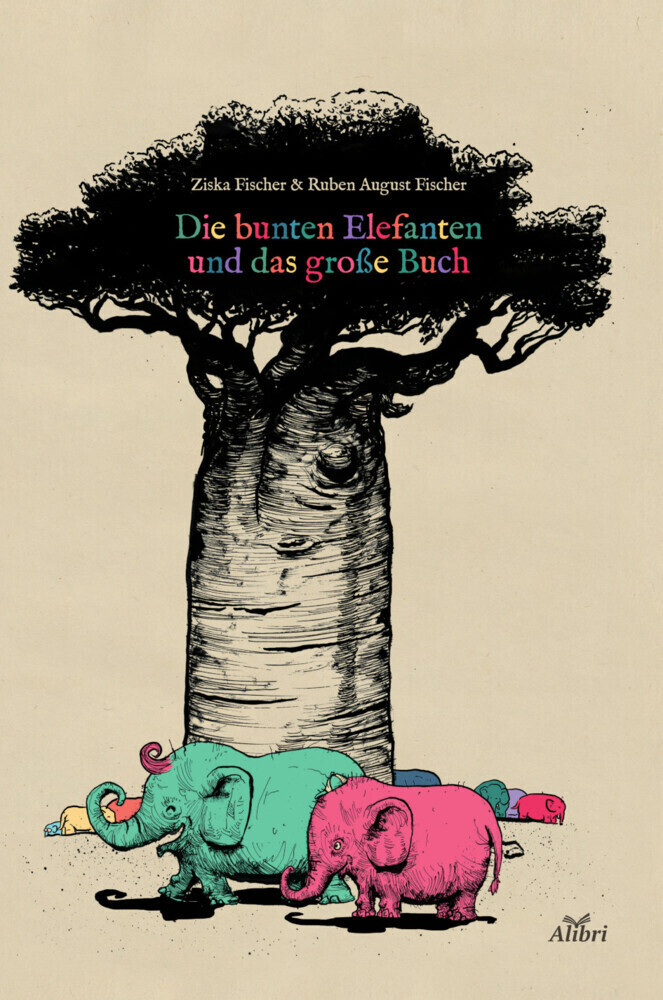 Image of Die bunten Elefanten und das große Buch