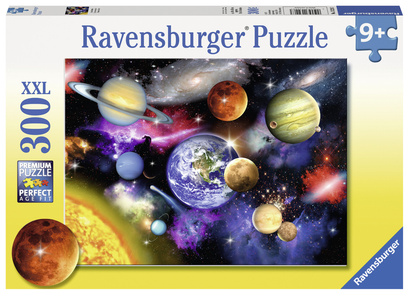 Ravensburger Kinderpuzzle - 13226 Solar System - Weltall-Puzzle für Kinder ab 9 Jahren mit 300 Teilen im XXL-Format
