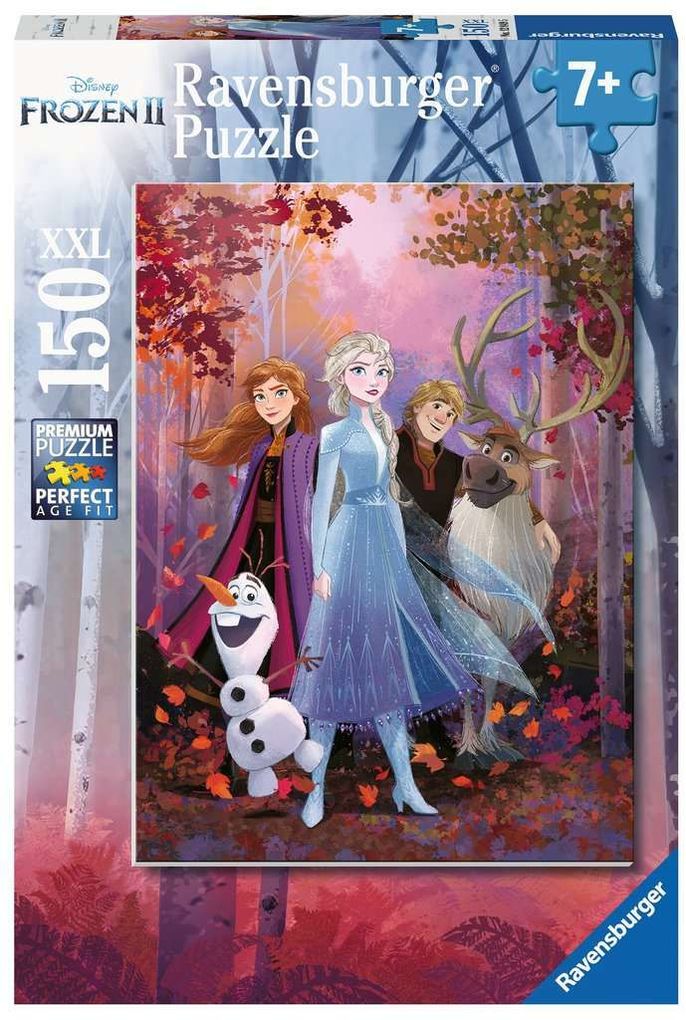 Ravensburger Kinderpuzzle - 12849 Ein fantastisches Abenteuer - Disney Frozen-Puzzle für Kinder ab 7 Jahren mit 150 Teilen im XXL-Format