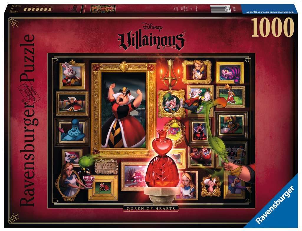 Image of Disney Villainous - Queen of Hearts, 1.000 Teile