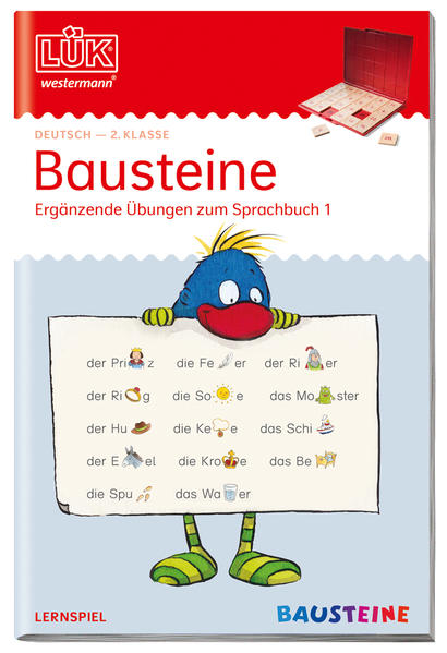LÜK. Deutsch. 2. Klasse. - Teil 1: Bausteine - Ergänzende Übungen zum Sprachbuch Teil 1