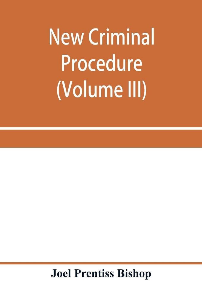 New criminal procedure