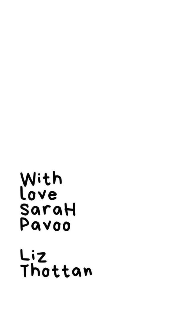 With Love Sarah Pavoo