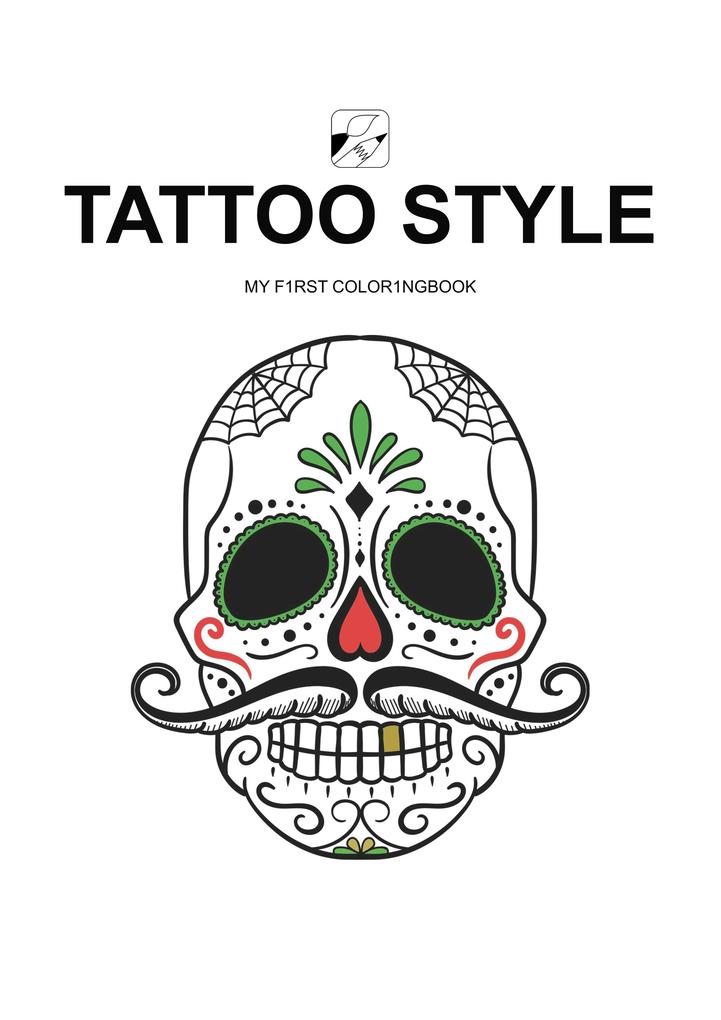 EyeVisto: Tattoo Style Malbuch