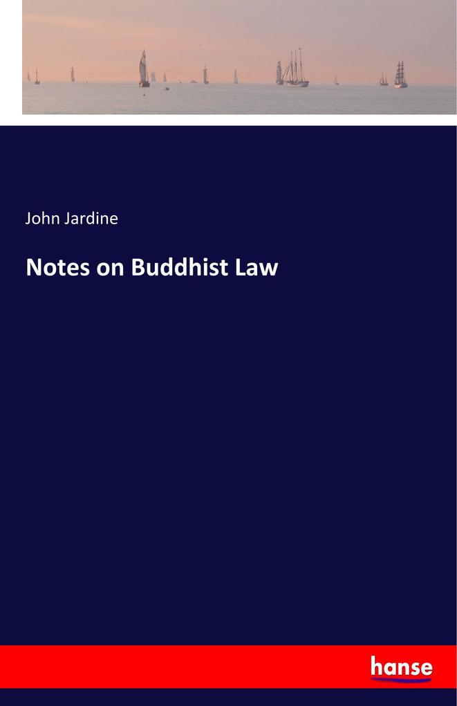 Image of Notes on Buddhist Law