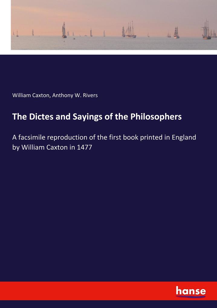 Image of The Dictes and Sayings of the Philosophers