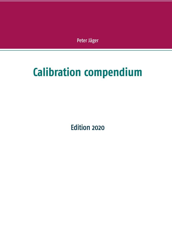 Calibration compendium