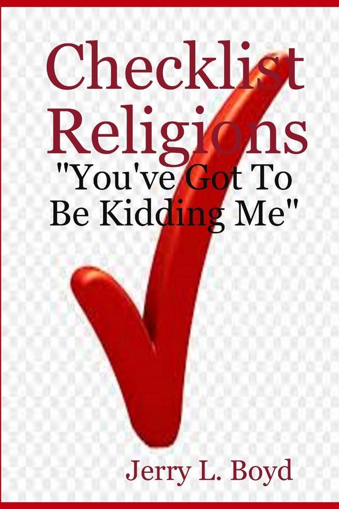 Checklist Religions
