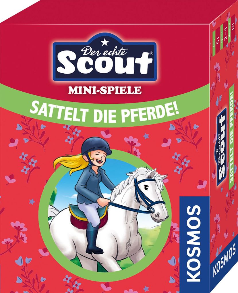 Image of Kosmos Spiel, »Scout Minispiel - Sattelt die Pferde!«