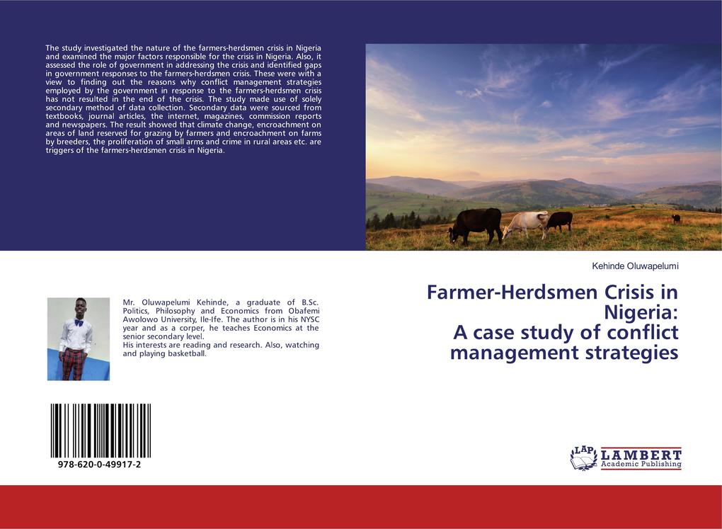 Farmer-Herdsmen Crisis in Nigeria:A case study of conflict management strategies