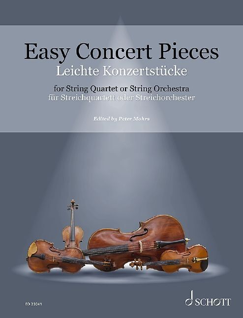 Easy Concert Pieces für Streichquartett oder Streichorchester