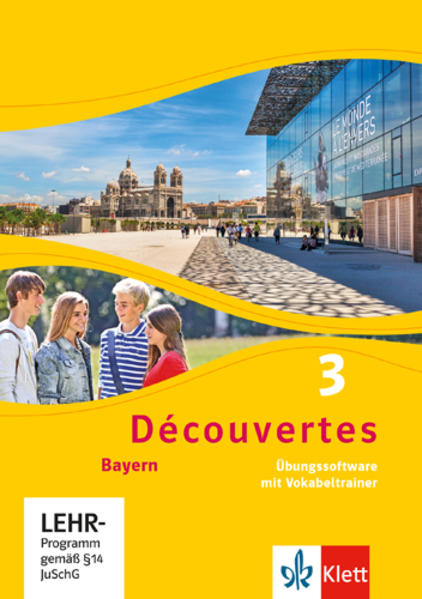 Découvertes 3. Ausgabe Bayern. Übungssoftware mit Vokabeltrainer Einzellizenz 3. Lernjahr