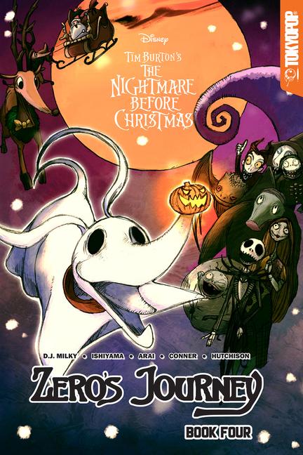 Disney Manga: Tim Burton‘s the Nightmare Before Christmas - Zero‘s Journey Book 4