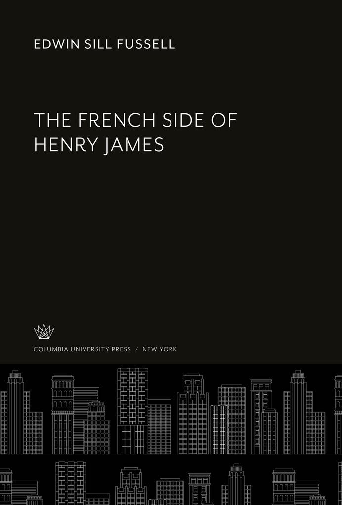 The French Side of Henry James