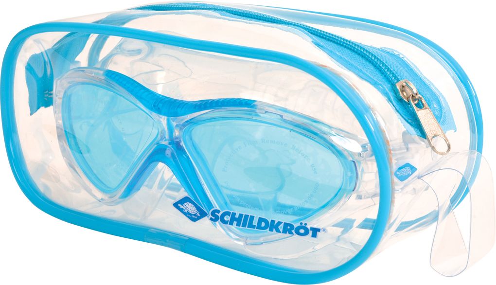 Image of Schildkröt 940050 - Schwimmbrille Bali Junior Tauchbrille im Carrybag blau