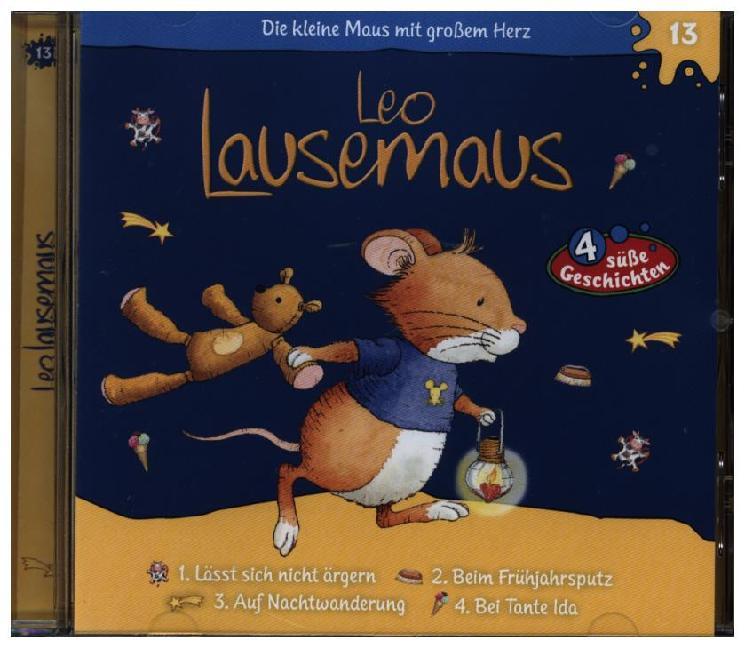 Image of Leo Lausemaus - Leo Lausemaus (13): 4 süße Geschichten - (CD)