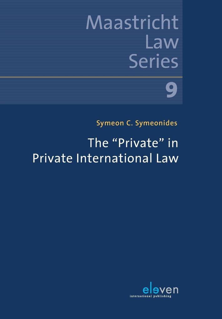 The 'Private' in Private International Law