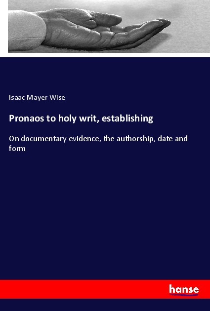 Pronaos to holy writ establishing