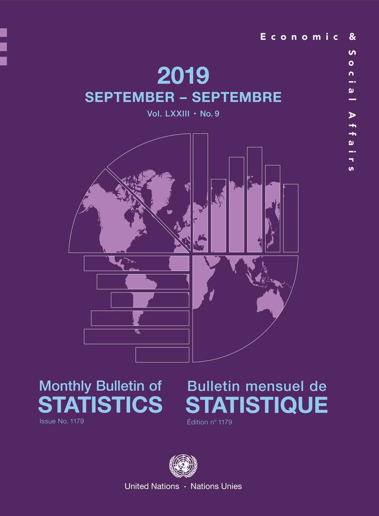 Monthly Bulletin of Statistics September 2019/Bulletin mensuel de statistique Septembre 2019