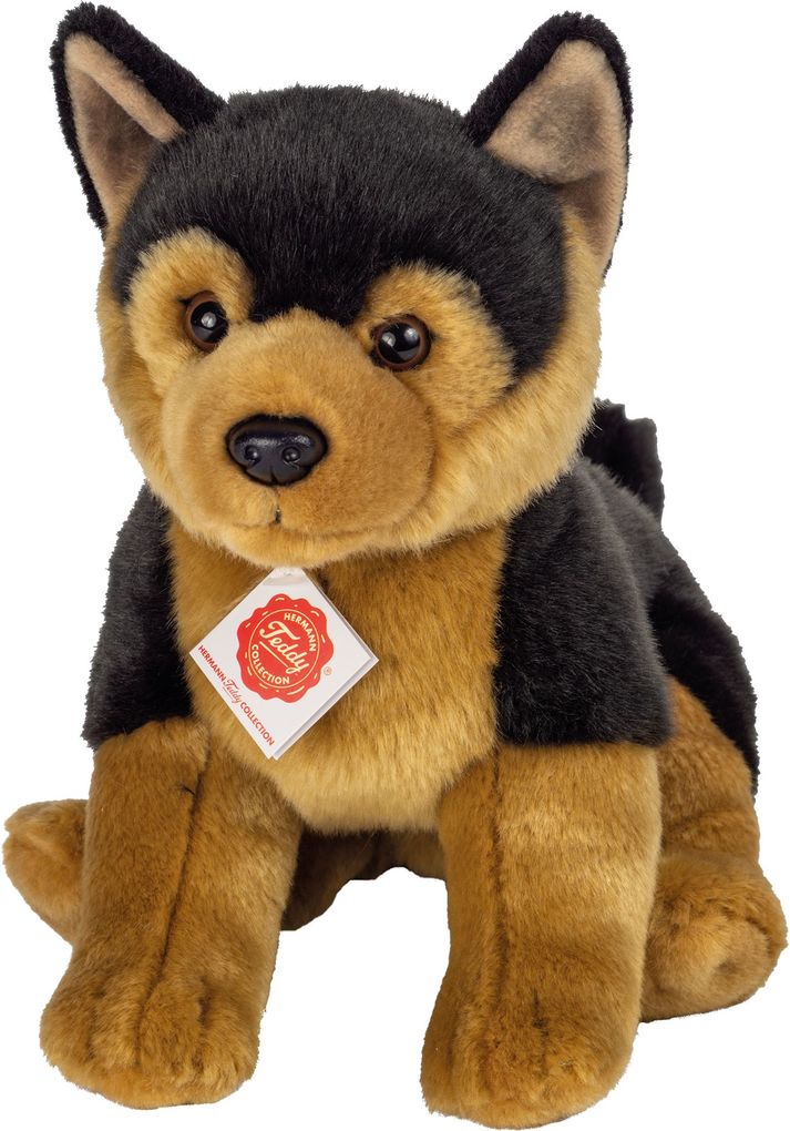 Teddy-Hermann - Schäferhund Welpe sitzend 30 cm
