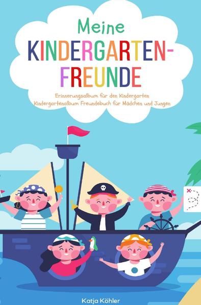 Image of Meine Kindergarten-Freunde Erinnerungsalbum für den Kindergarten Kindergartenalbum Freundebuch für M