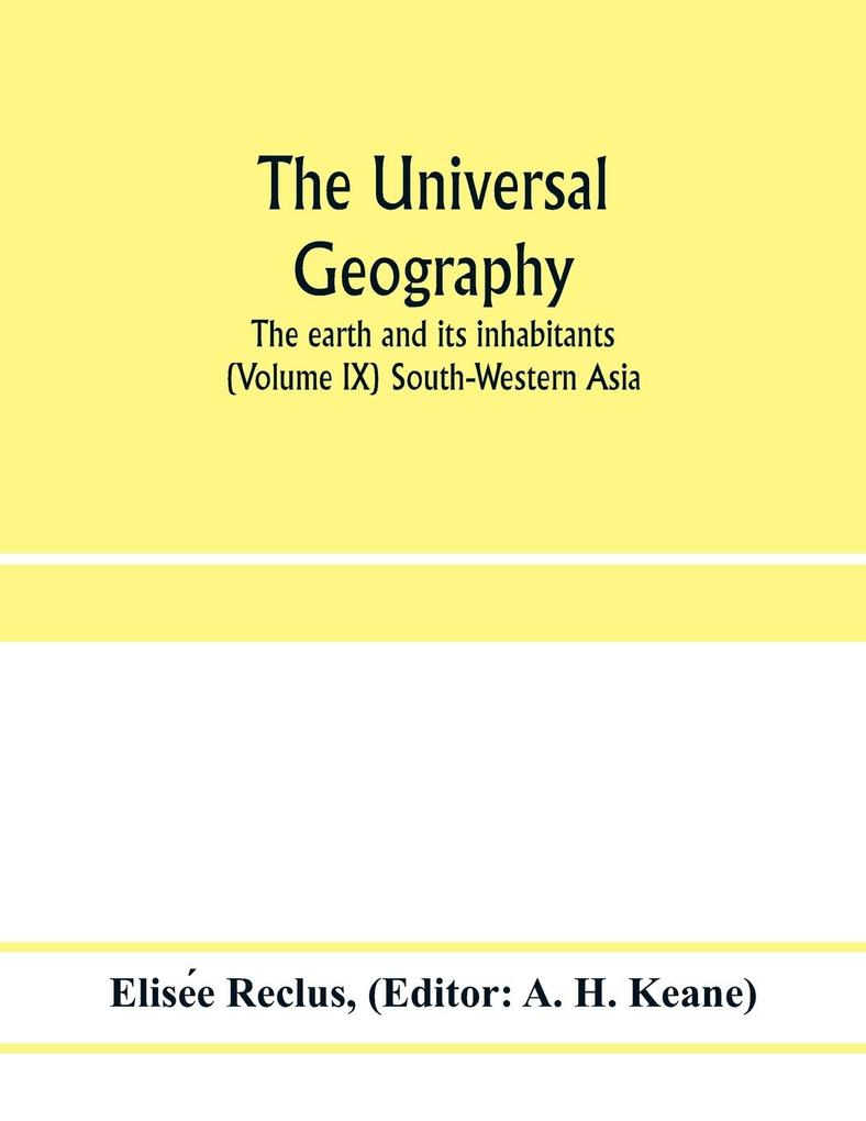 The universal geography