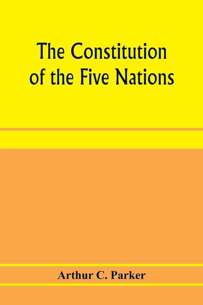 The constitution of the Five nations