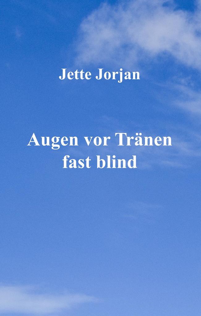 Image of Augen vor Tränen fast blind