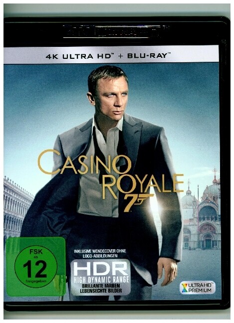 James Bond 007 - Casino Royale 4K 1 UHD-Blu-ray + 1 Blu-ray