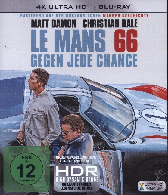 Le Mans 66 - Gegen jede Chance 4K 1 UHD-Blu-ray + 1 Blu-ray