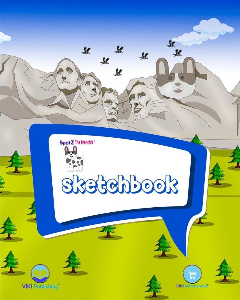 SpotZ the Frenchie® BRAND SKETCHBOOK