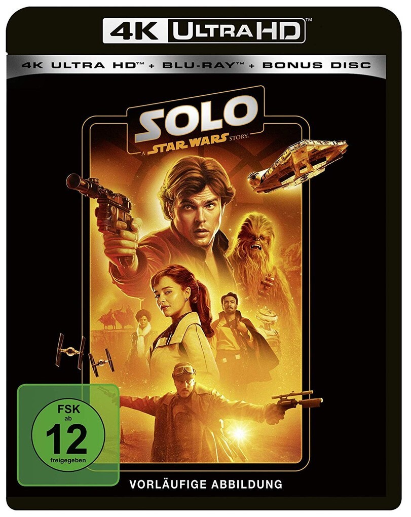Solo: A Star Wars Story 4K 3 UHD-Blu-ray (Line Look 2020)