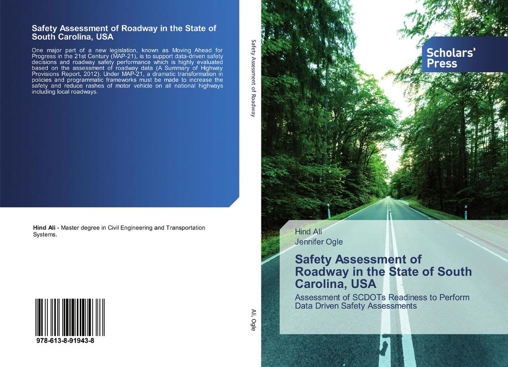 Safety Assessment of Roadway in the State of South Carolina USA