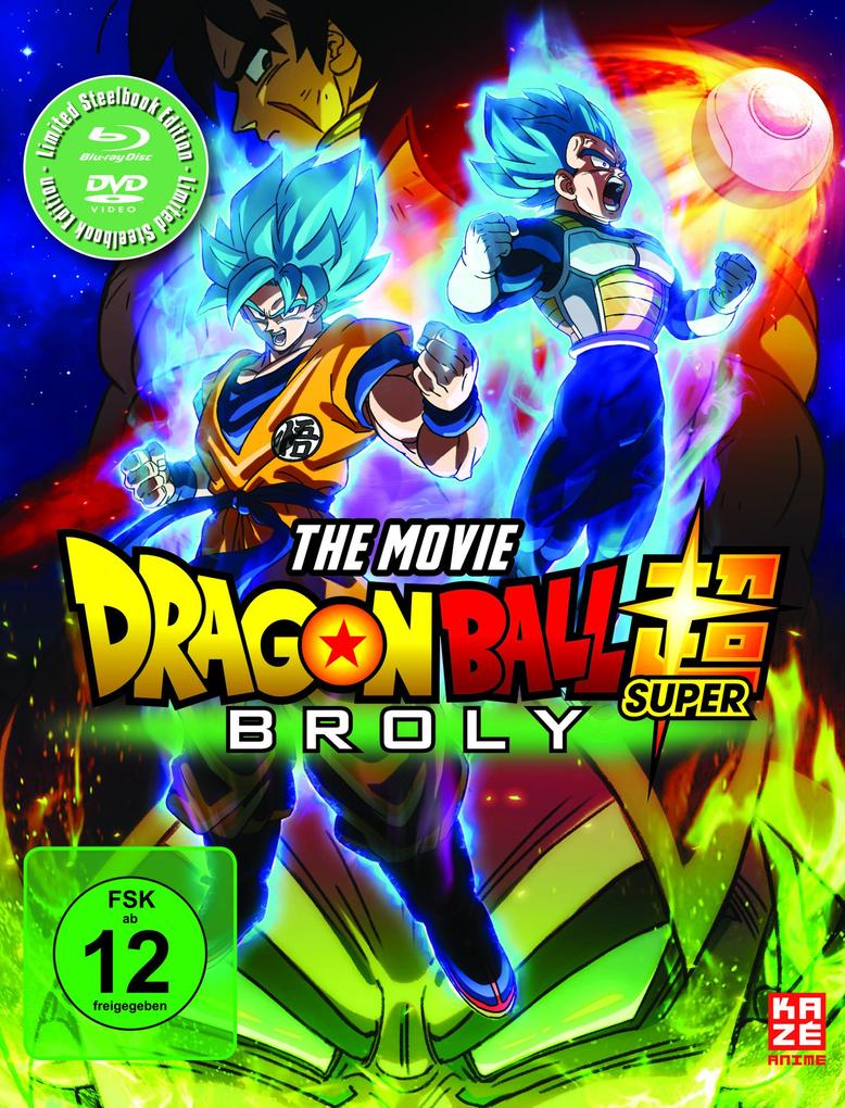 Dragon Ball Super: Broly. Steelbook - Limited Edition (DVD und Blu-ray)