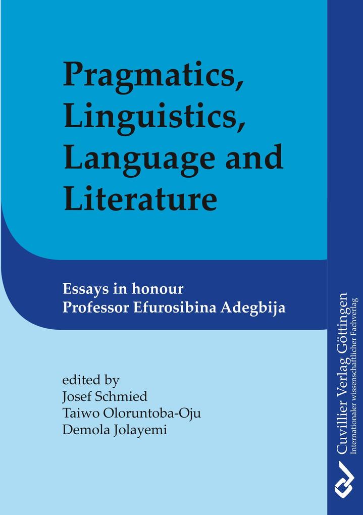 Pragmatics Linguistics Language and Literature