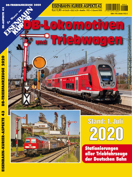 DB-Lokomotiven und Triebwagen - Stand 1. Juli 2020
