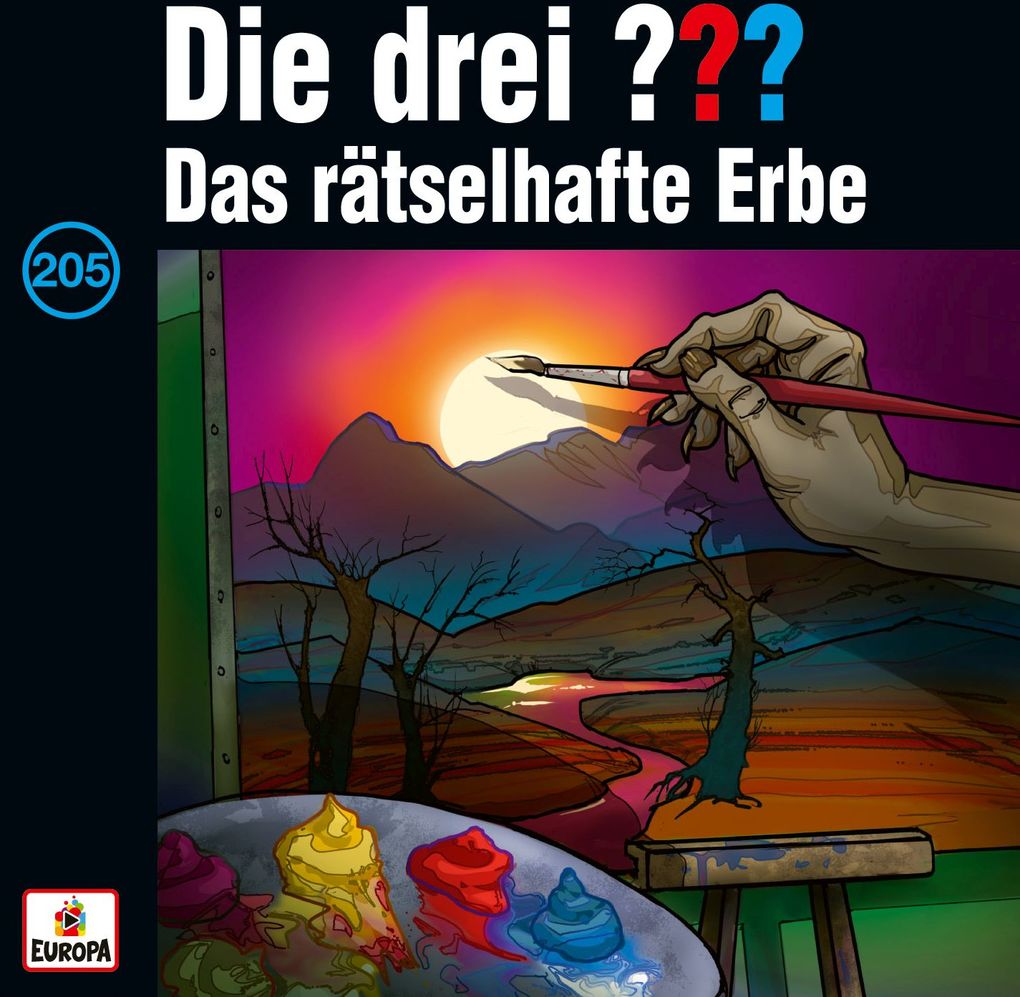 Image of Die Drei ??? - Die drei ??? (205): Das rätselhafte Erbe - (CD)