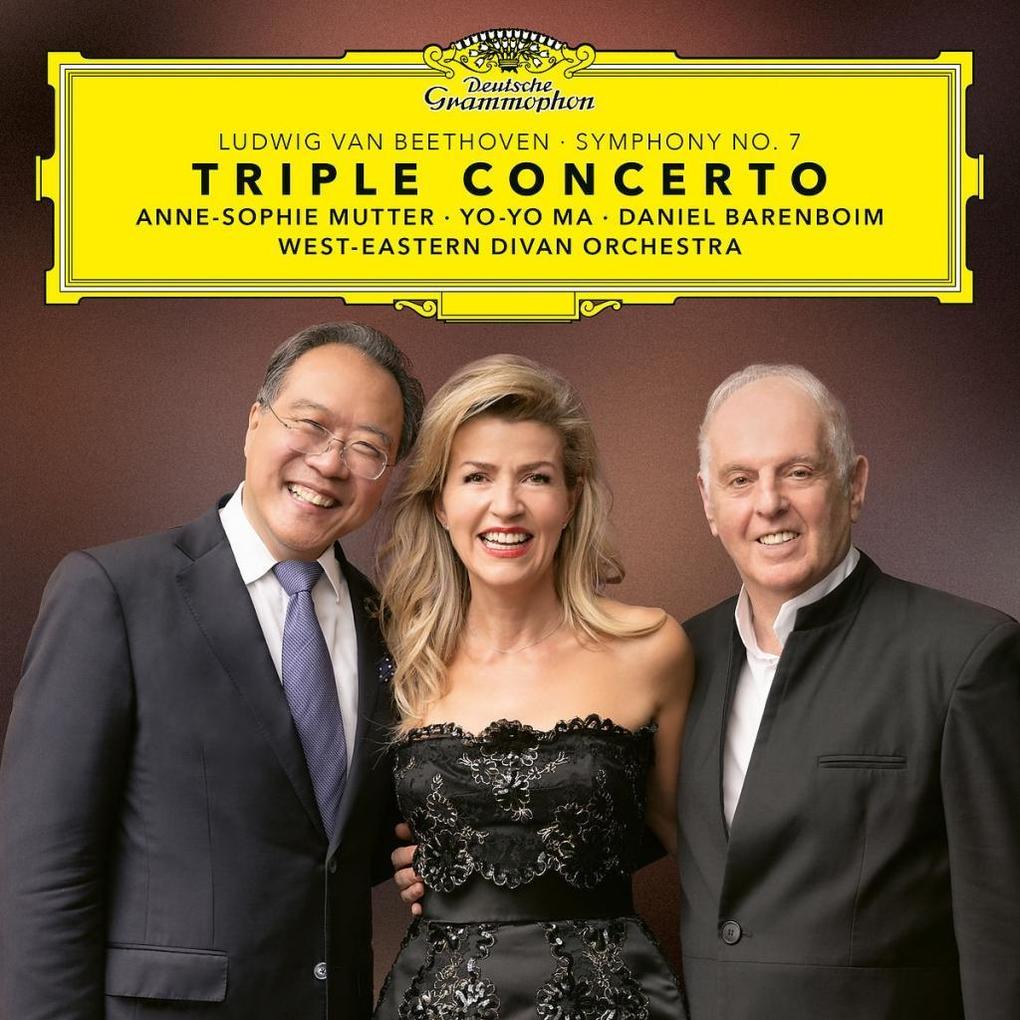 Image of Anne-Sophie Mutter, Yo-Yo Ma, West-Eastern Divan Orchestra - Beethoven: Triple Concerto And Sinfonie 7 [CD]