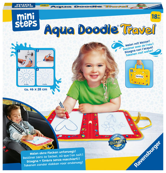 Image of RAVENSBURGER Aqua Doodle® Travel Malspielzeug, Mehrfarbig