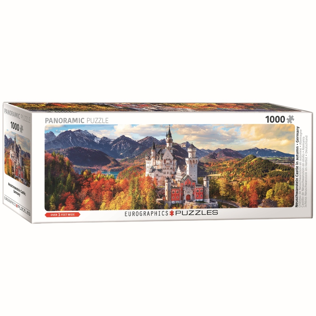 Schloss Neuschwanstein im Herbst