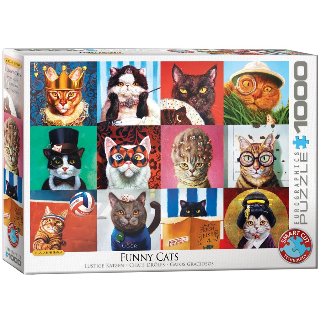 Lustige Katzen (Puzzle)